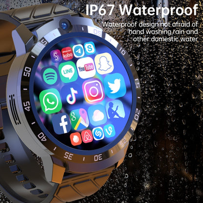 MT27 4G+64G 1.6 inch IP67 Waterproof 4G Android 8.1 Smart Watch Support Heart Rate / GPS, Type:Steel Band - Android Watch by PMC Jewellery | Online Shopping South Africa | PMC Jewellery