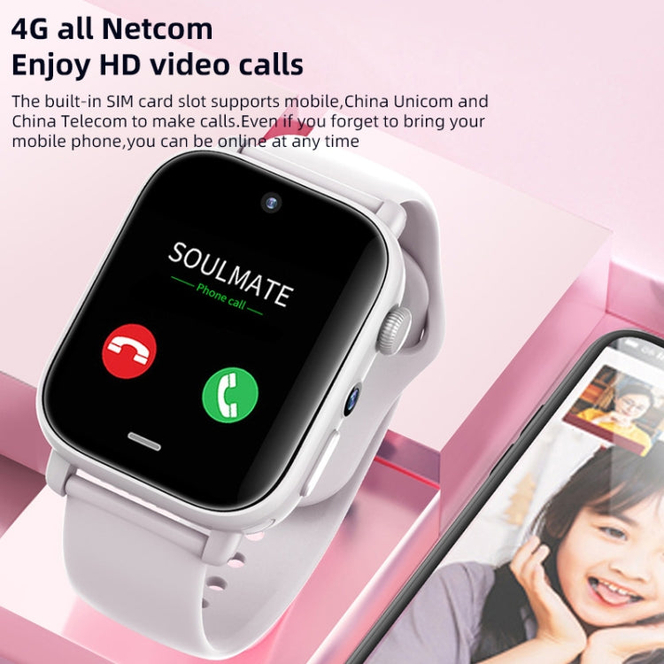 UNIWA X1S 1.9 inch IP67 Waterproof 4G Android 8.1 Dual Cameras Smart Watch Support Temperature Measurement, Specification:1G+8G(Black) - Android Watch by UNIWA | Online Shopping South Africa | PMC TechLife