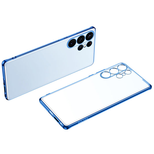 For Samsung Galaxy S23 Ultra 5G SULADA Electroplating Frosted TPU Phone Case(Blue) - Galaxy S23 Ultra 5G Cases by SULADA | Online Shopping South Africa | PMC Jewellery