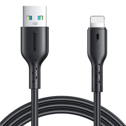 JOYROOM SA26-AL3 Flash Charge Series 3A USB to 8 Pin Fast Charging Data Cable, Cable Length:1m(Black) - Normal Style Cable by JOYROOM | Online Shopping South Africa | PMC Jewellery