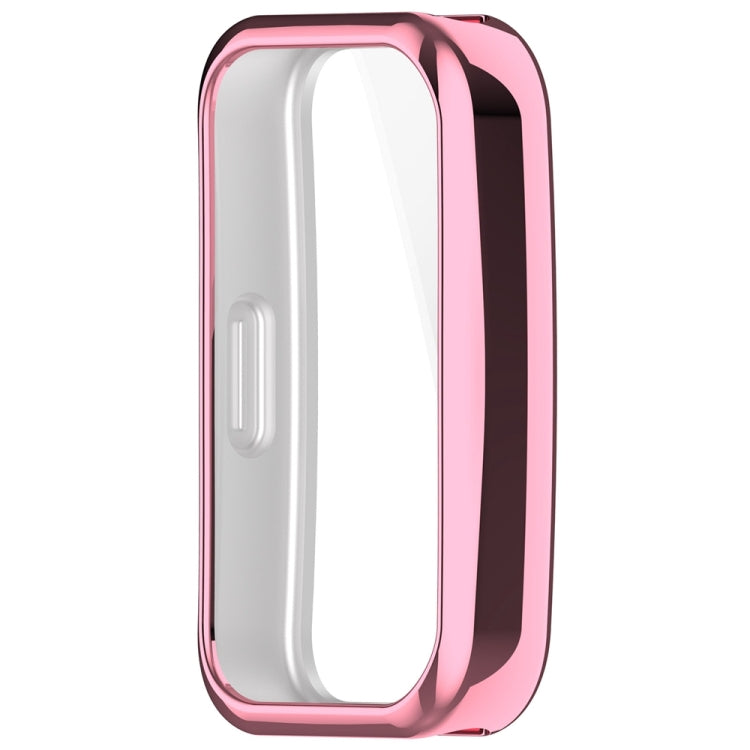 For Huawei Band 10 / 9 / 8 Full Coverage TPU Electroplating Watch Protective Case(Pink) - free shipping - PMC TechLife - Order now!