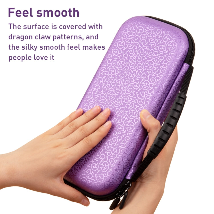 For Nintendo Switch Game Console Dragon Claw Pattern Storage Bag(Silver) - Bags by PMC TechLife | Online Shopping South Africa | PMC TechLife