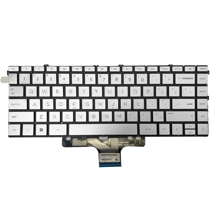 For HP Pavilion X360 / 14-DW US Version Backlight Keyboard - Replacement Keyboards by PMC TechLife | Online Shopping South Africa | PMC TechLife