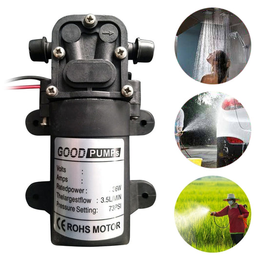 Automotive / Agricultural Electric Sprayer Pump Miniature High Voltage DC Diaphragm Pump Single Thread, Voltage:12V - Car washing supplies by PMC Jewellery | Online Shopping South Africa | PMC Jewellery