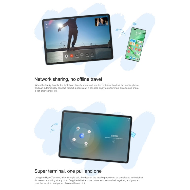 HUAWEI MatePad 11.5 inch 2023 WIFI, 8GB+256GB, HarmonyOS 3.1 Qualcomm Snapdragon 7 Gen 1 Octa Core, Not Support Google Play(Blue) - Huawei by Huawei | Online Shopping South Africa | PMC Jewellery