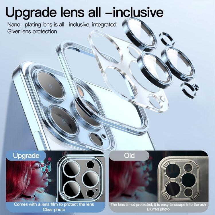 For iPhone 15 Pro Lens Protector MagSafe Electroplated Phone Case(Gold) - free shipping - PMC TechLife - Order now!
