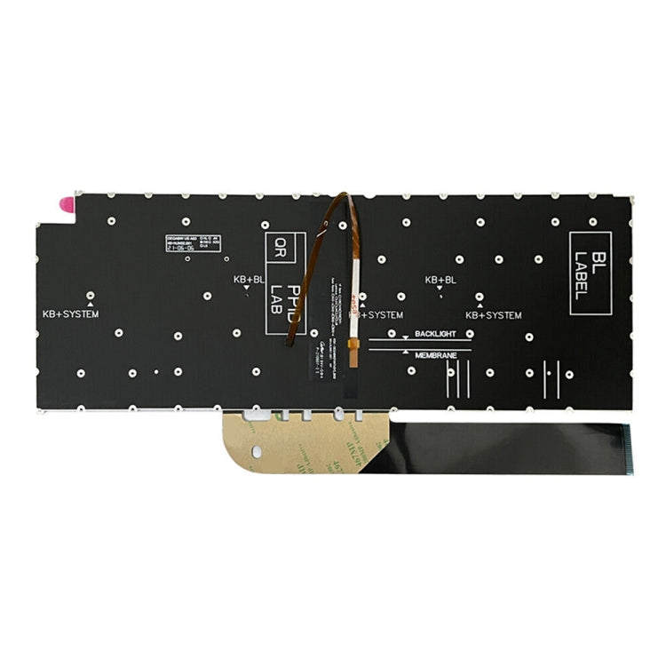 For Dell Vostro 5310 5320 5410 Latitude 3320 3420 US Version Backlight Laptop Keyboard(Black) - Dell Spare Parts by PMC Jewellery | Online Shopping South Africa | PMC Jewellery