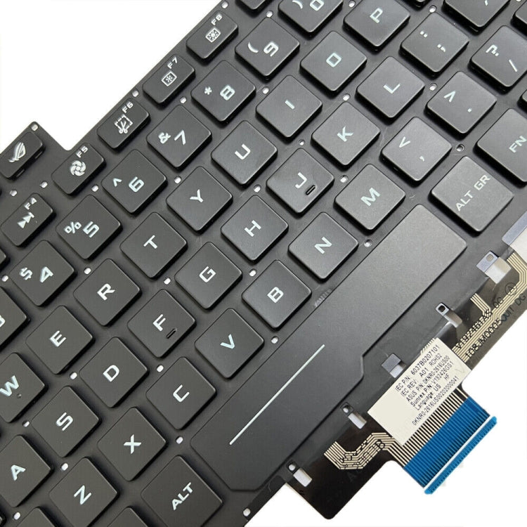 For ASUS ROG G14 Zephyrus GA401 GA401I US Version Backlight Laptop Keyboard(Black) - Asus Spare Parts by PMC TechLife | Online Shopping South Africa | PMC TechLife