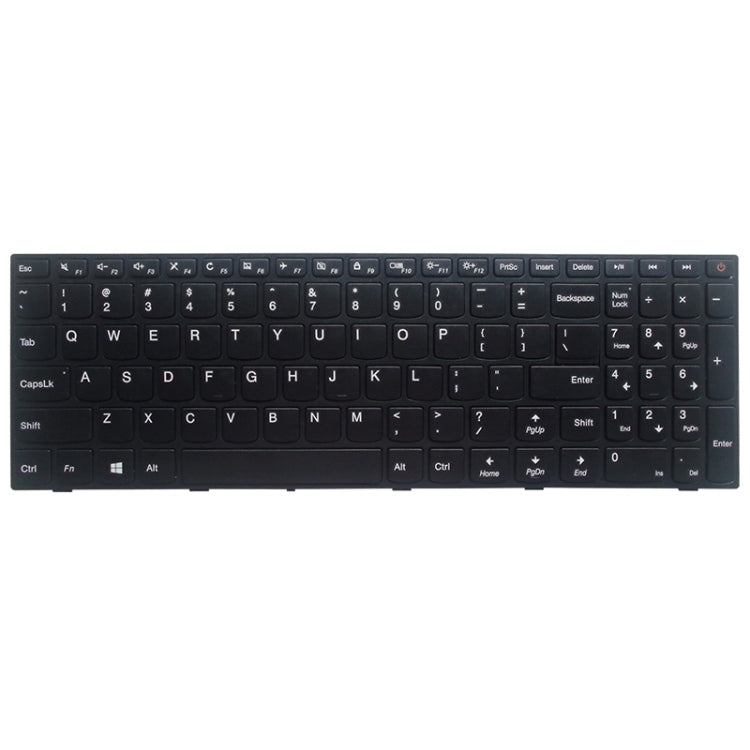 For Lenovo 110-15ISK US Version Laptop Keyboard - Lenovo Spare Parts by PMC TechLife | Online Shopping South Africa | PMC TechLife