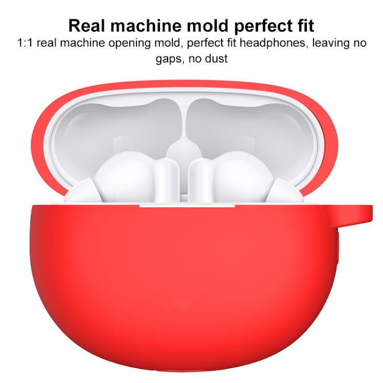 For Xiaomi Redmi Buds 4 Active Shockproof Silicone Earphone Protective Case with Hook(Midnight Blue) - Xiaomi Earphone Case by PMC TechLife | Online Shopping South Africa | PMC TechLife