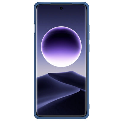 For OPPO Find X7 Ultra NILLKIN Black Mirror Prop CD Texture Mirror Phone Case(Blue) - OPPO Cases by NILLKIN | Online Shopping South Africa | PMC Jewellery | Buy Now Pay Later Mobicred