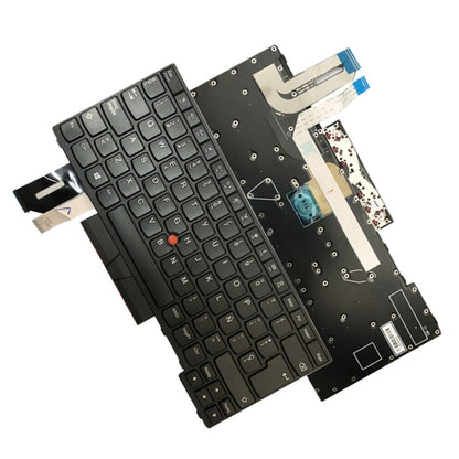 For Lenovo ThinkPad E480 / E495 / L480 Spanish Version Backlight Laptop Keyboard - Lenovo Spare Parts by PMC Jewellery | Online Shopping South Africa | PMC Jewellery