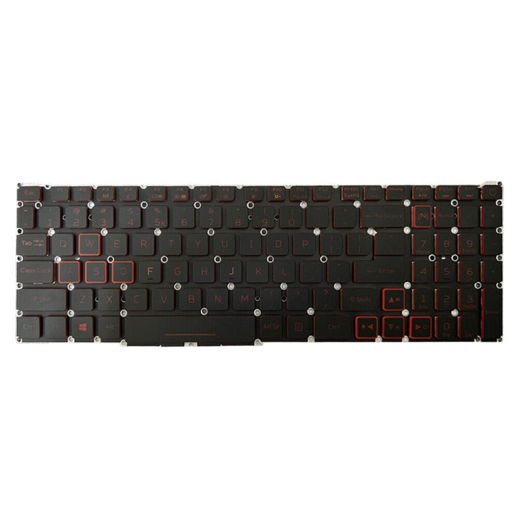 For Acer Nitro 5 AN515-43 US Version Red Backlight Laptop Keyboard - Replacement Keyboards by PMC Jewellery | Online Shopping South Africa | PMC Jewellery