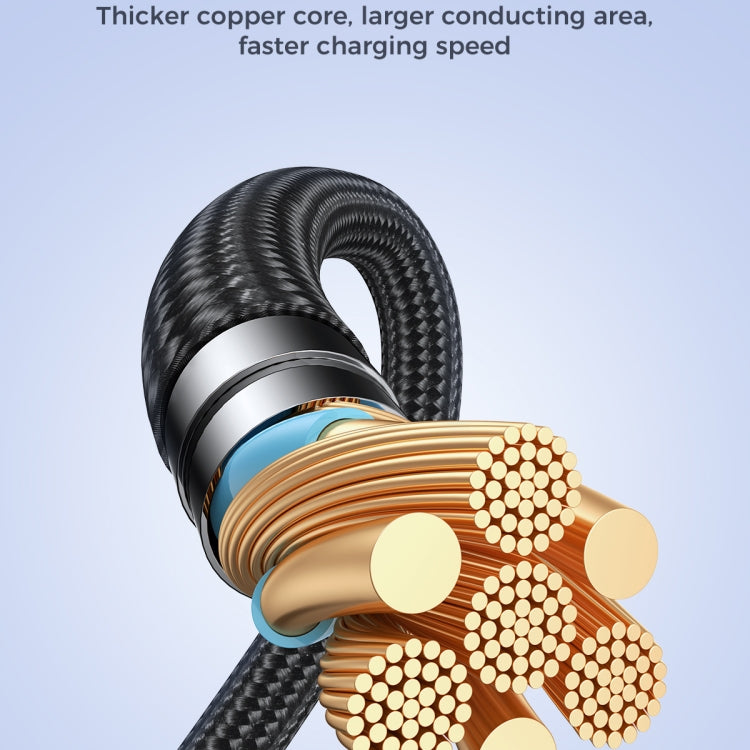 JOYROOM SA31-CL3 30W USB-C/Type-C to 8 Pin Fast Charge Data Cable, Length: 1.2m(Black) - 2 in 1 Cable by JOYROOM | Online Shopping South Africa | PMC TechLife | Buy Now Pay Later Mobicred