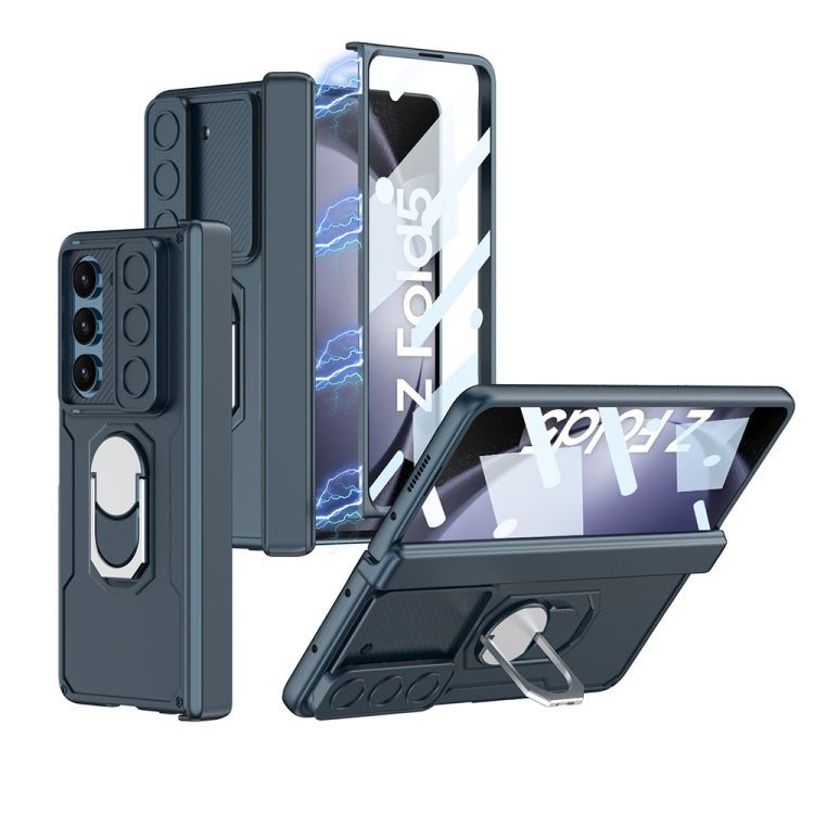 For Samsung Galaxy Z Fold5 GKK Integrated Folding Armored Shell PC Phone Case(Green) - free shipping - PMC TechLife - Order now!