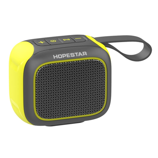 HOPESTAR A22 IPX6 Waterproof Portable Bluetooth Speaker Outdoor Subwoofer(Black Yellow) - Mini Speaker by HOPESTAR | Online Shopping South Africa | PMC Jewellery