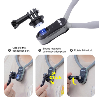 RUIGPRO Lazy Neck Bracket POV View Mount With Phone Clamp & Adapter - Holder by RUIGPRO | Online Shopping South Africa | PMC Jewellery