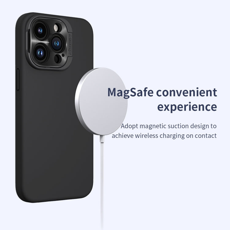 For iPhone 15 Pro Max NILLKIN Lens Wing Magsafe Magnetic Phone Case(Green) - free shipping - PMC TechLife - Order now!