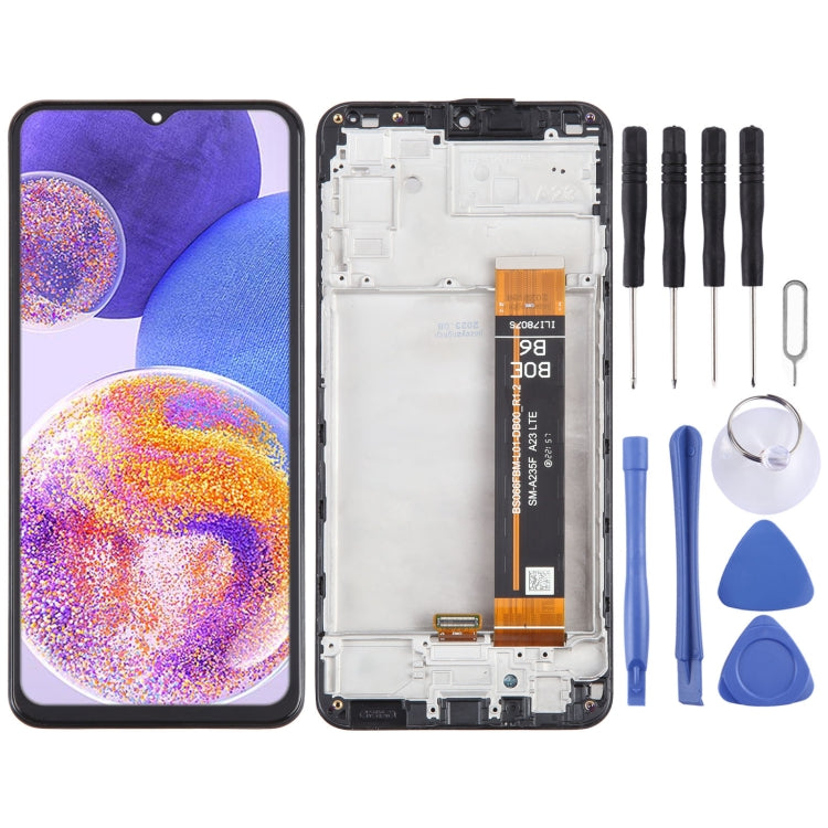 For Samsung Galaxy A23 4G SM-A235F OEM LCD Screen Digitizer Full Assembly with Frame - LCD Screen by PMC Jewellery | Online Shopping South Africa | PMC Jewellery