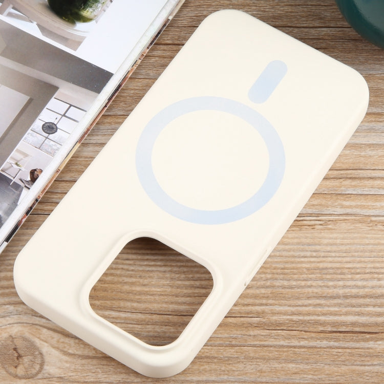 For iPhone 11 Pro MagSafe Liquid Silicone Phone Case(White) - free shipping - PMC TechLife - Order now!