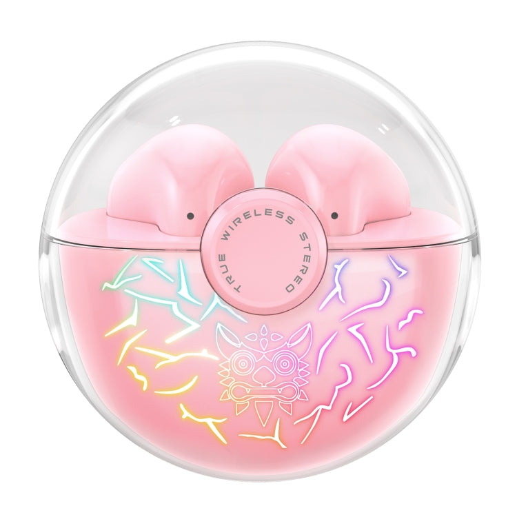 ONIKUMA T35 Bluetooth 5.1 TWS Wireless Bluetooth Gaming Earphone(Pink) - TWS Earphone by ONIKUMA | Online Shopping South Africa | PMC TechLife | Buy Now Pay Later Mobicred