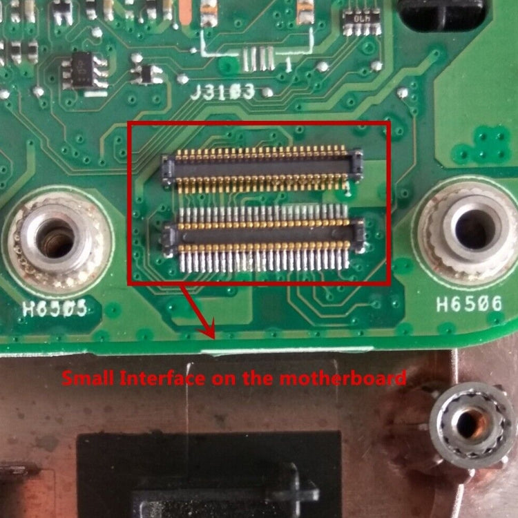 1 Pair 25pin FPC Connector For Asus X555LD K555L A555L - Asus Spare Parts by PMC TechLife | Online Shopping South Africa | PMC TechLife