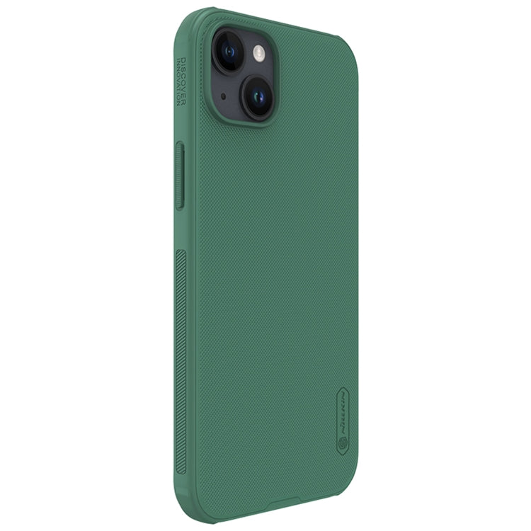 For iPhone 15 Plus NILLKIN Frosted Shield Pro PC + TPU Phone Case(Green) - iPhone 15 Plus Cases by NILLKIN | Online Shopping South Africa | PMC Jewellery