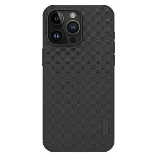 For iPhone 15 Pro Max NILLKIN Frosted Shield Pro Magnetic Magsafe Phone Case(Black) - iPhone 15 Pro Max Cases by NILLKIN | Online Shopping South Africa | PMC Jewellery