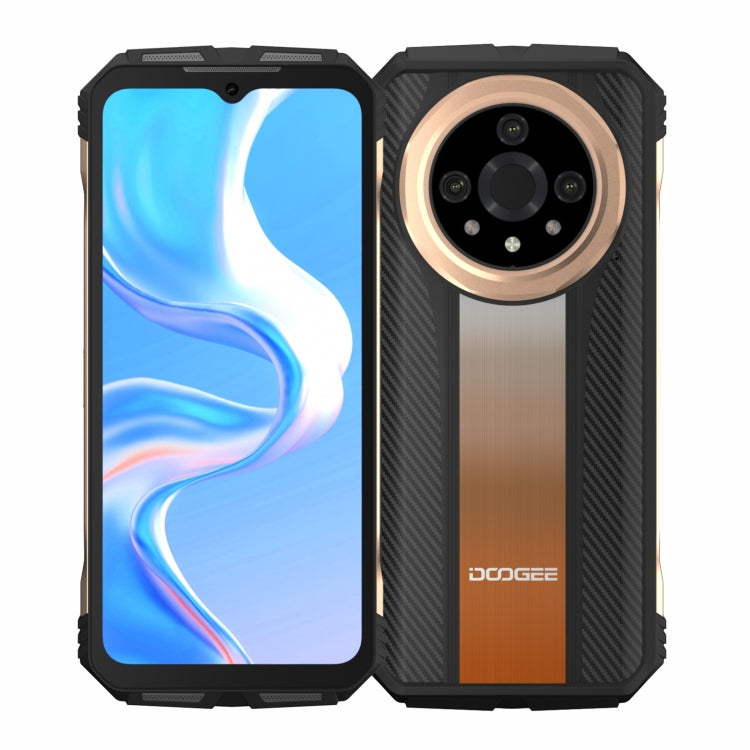 [HK Warehouse] DOOGEE V31GT, 12GB+256GB,  Thermal Imaging Camera, Side Fingerprint, 10800mAh Battery, 6.58 inch Android 13 Dimensity 1080 Octa Core, Network: 5G, OTG, NFC, Support Google Pay(Gold) - DOOGEE by DOOGEE | Online Shopping South Africa | PMC Jewellery