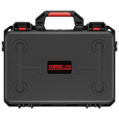 For DJI Mini 4 Pro STARTRC Drone Kit Waterproof ABS Suitcase Storage Box(Black Orange) - Carry Cases & Bags by STARTRC | Online Shopping South Africa | PMC Jewellery | Buy Now Pay Later Mobicred