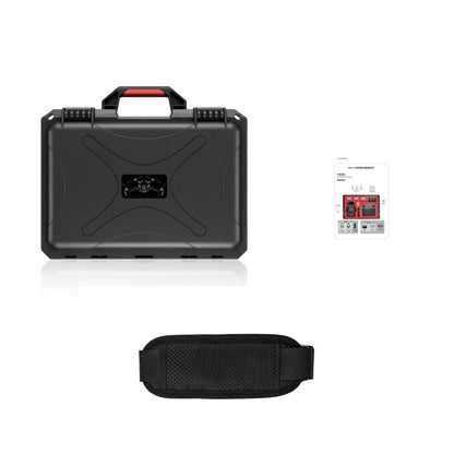 For DJI Mini 4 Pro STARTRC Drone Kit Waterproof ABS Suitcase Storage Box(Black Orange) - Carry Cases & Bags by STARTRC | Online Shopping South Africa | PMC Jewellery | Buy Now Pay Later Mobicred