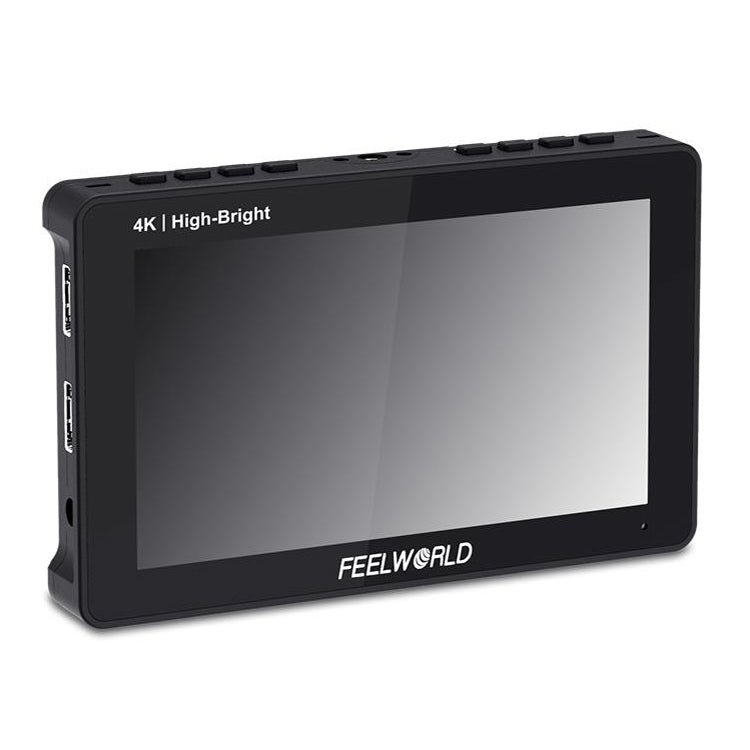 FEELWORLD F5 ProX 5.5 inch 1600nit High Bright Touch Screen DSLR Camera Field Monitor 4K HDMI F970 Install and Power Kit(Black) - On-camera Monitors by FEELWORLD | Online Shopping South Africa | PMC Jewellery | Buy Now Pay Later Mobicred