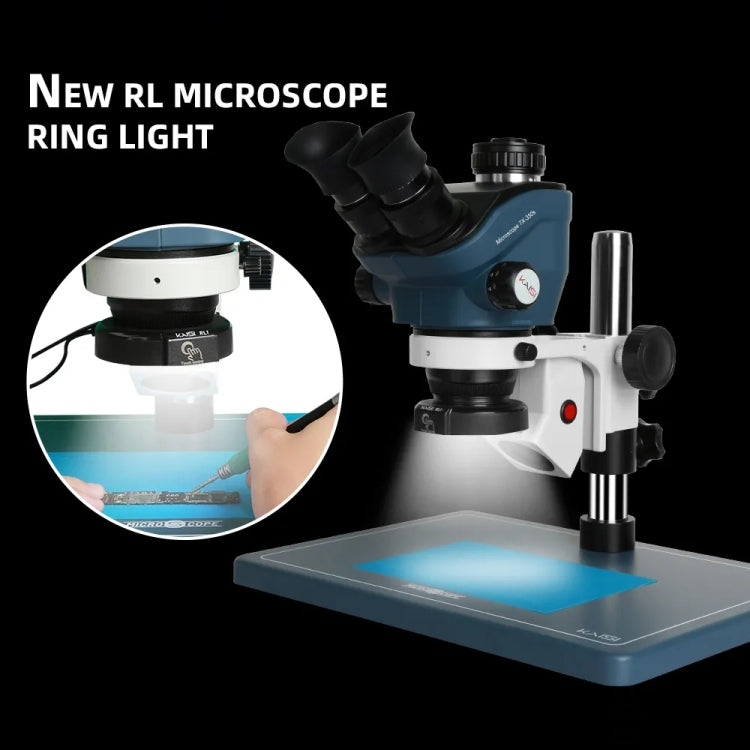 Kaisi RL1 28 Lamp Beads USB Interface Adjustable Brightness Microscope LED Ring Light - free shipping - PMC TechLife - Order now!
