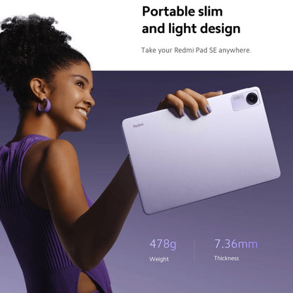 Xiaomi Redmi Pad SE 11 inch, 8GB+128GB, MIUI Pad 14 OS Qualcomm Snapdragon 680 Octa Core, Not Support Google Play(Purple) - Other by Xiaomi | Online Shopping South Africa | PMC Jewellery