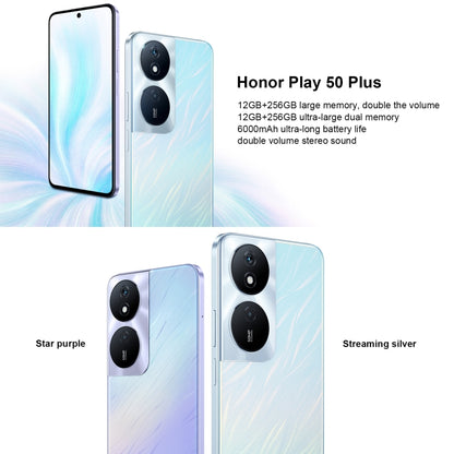 Honor Play 50 Plus, 12GB+256GB, 6.8 inch MagicOS 7.2 Dimensity 6020 Octa Core up to 2.2GHz, Network: 5G, OTG, Not Support Google Play(Black) - Honor by Huawei | Online Shopping South Africa | PMC Jewellery | Buy Now Pay Later Mobicred