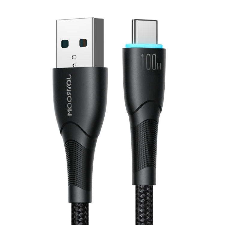 JOYROOM SA32-AC6 Starry Series 100W USB to USB-C / Type-C Fast Charging Data Cable, Length:1m(Black) - USB-C & Type-C Cable by JOYROOM | Online Shopping South Africa | PMC Jewellery