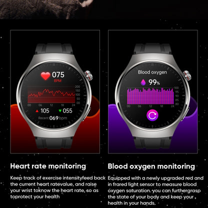 MT200 1.43 inch AMOLED IP67 Smart Call Watch, Support ECG/Body Temperature/Blood Glucose Monitoring(Silver) - Smart Watches by PMC Jewellery | Online Shopping South Africa | PMC Jewellery