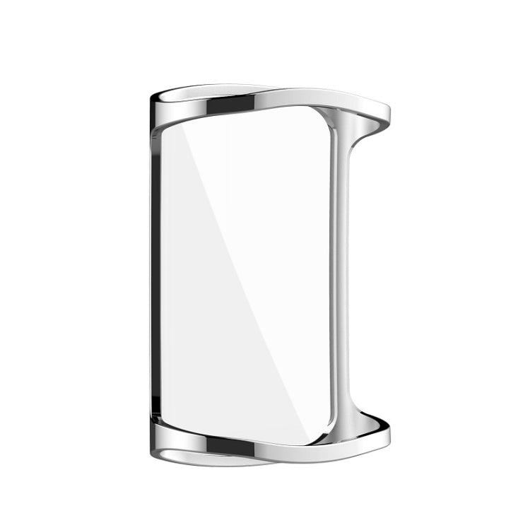 For Fitbit Charge 6 / 5 Full Coverage TPU Electroplated Watch Protective Case(Silver) - Watch Cases by PMC TechLife | Online Shopping South Africa | PMC TechLife
