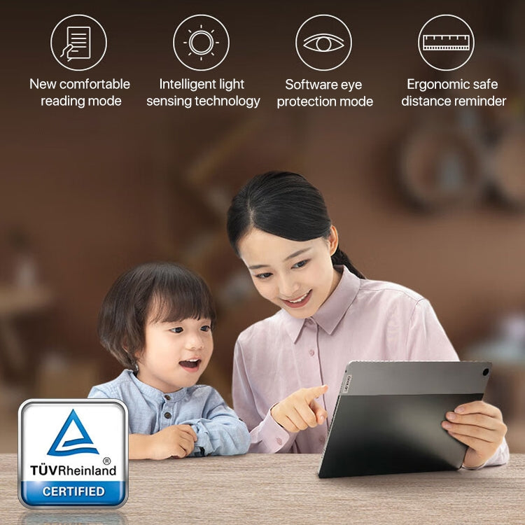 Lenovo K10 Pro 10.6 inch WiFi Tablet, 4GB+128GB, Android 12, MediaTek Helio G80 Octa Core, Support Face Identification(Grey) - free shipping - PMC TechLife - Order now!