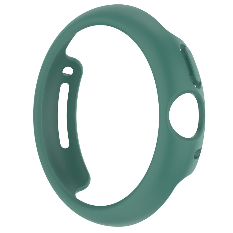 For Google Pixel Watch 2 Half Pack Hollow PC Watch Protective Case(Cyan) - Watch Cases by PMC TechLife | Online Shopping South Africa | PMC TechLife