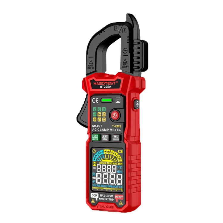 HABOTEST HT205A Multifunctional Intelligent Burn-proof Clamp Multimeter - Digital Multimeter by HABOTEST | Online Shopping South Africa | PMC Jewellery | Buy Now Pay Later Mobicred