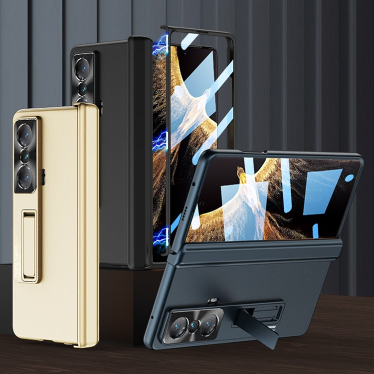 For Honor Magic VS GKK Integrated Magnetic Folding Hinge All-inclusive Phone Case(Gold) - Honor Cases by GKK | Online Shopping South Africa | PMC TechLife | Buy Now Pay Later Mobicred