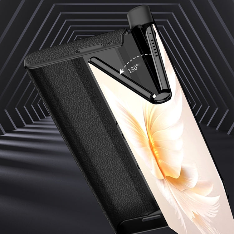 For Honor V Purse GKK Full Coverage Folding Leather Phone Case with Holder(Black) - free shipping - PMC TechLife - Order now!
