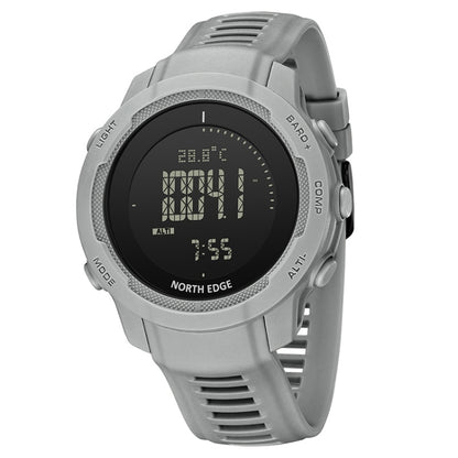 NORTH EDGE VERTICO Carbon Fiber Outdoor Sports Multifunctional Electronic Watch(Grey) - Sport Watches by NORTH EDGE | Online Shopping South Africa | PMC Jewellery | Buy Now Pay Later Mobicred