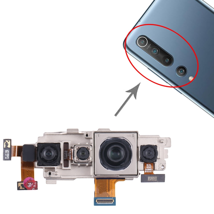 For Xiaomi Mi 10 Pro 5G Original Camera Set (Telephoto + Wide + Portrait + Main Camera) - Camera by PMC TechLife | Online Shopping South Africa | PMC TechLife