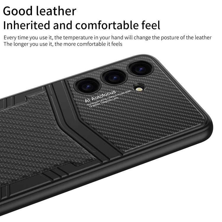 For Samsung Galaxy S24+ 5G GKK TPU + PU Full Coverage Phone Case(Python Texture) - Galaxy S24+ 5G Cases by GKK | Online Shopping South Africa | PMC TechLife | Buy Now Pay Later Mobicred
