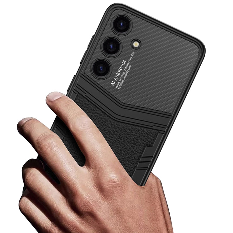 For Samsung Galaxy S24+ 5G GKK TPU + PU Full Coverage Phone Case(Python Texture) - Galaxy S24+ 5G Cases by GKK | Online Shopping South Africa | PMC TechLife | Buy Now Pay Later Mobicred