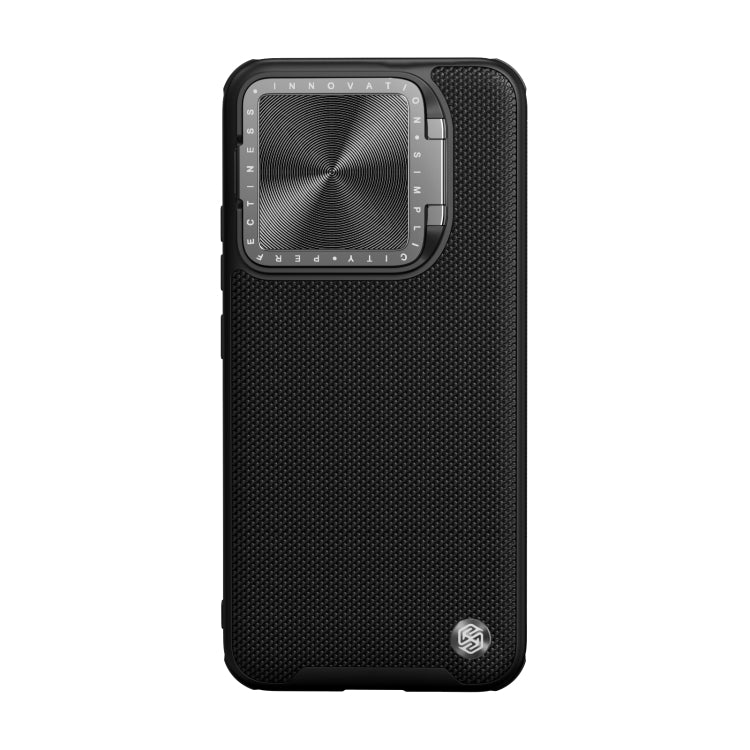 For Xiaomi 14 Pro NILLKIN Textured Prop Lens Protection Holder Nylon Phone Case(Black) - 14 Pro Cases by NILLKIN | Online Shopping South Africa | PMC Jewellery | Buy Now Pay Later Mobicred