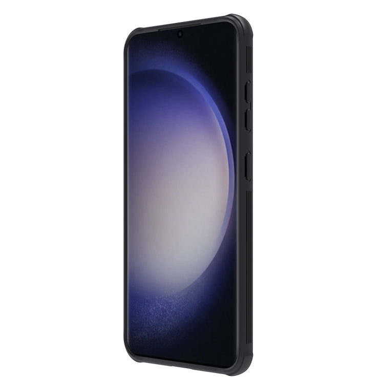 For Samsung Galaxy S24+ 5G NILLKIN Black Mirror Pro Series Camshield PC Phone Case(Black) - Galaxy S24+ 5G Cases by NILLKIN | Online Shopping South Africa | PMC TechLife | Buy Now Pay Later Mobicred