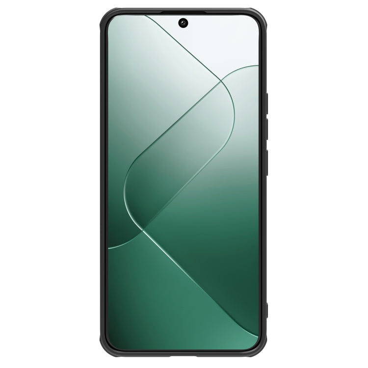 For Xiaomi 14 Pro NILLKIN Black Mirror Prop CD Texture Mirror Precise Hole MagSafe Magnetic Phone Case(Black) - 14 Pro Cases by NILLKIN | Online Shopping South Africa | PMC TechLife | Buy Now Pay Later Mobicred